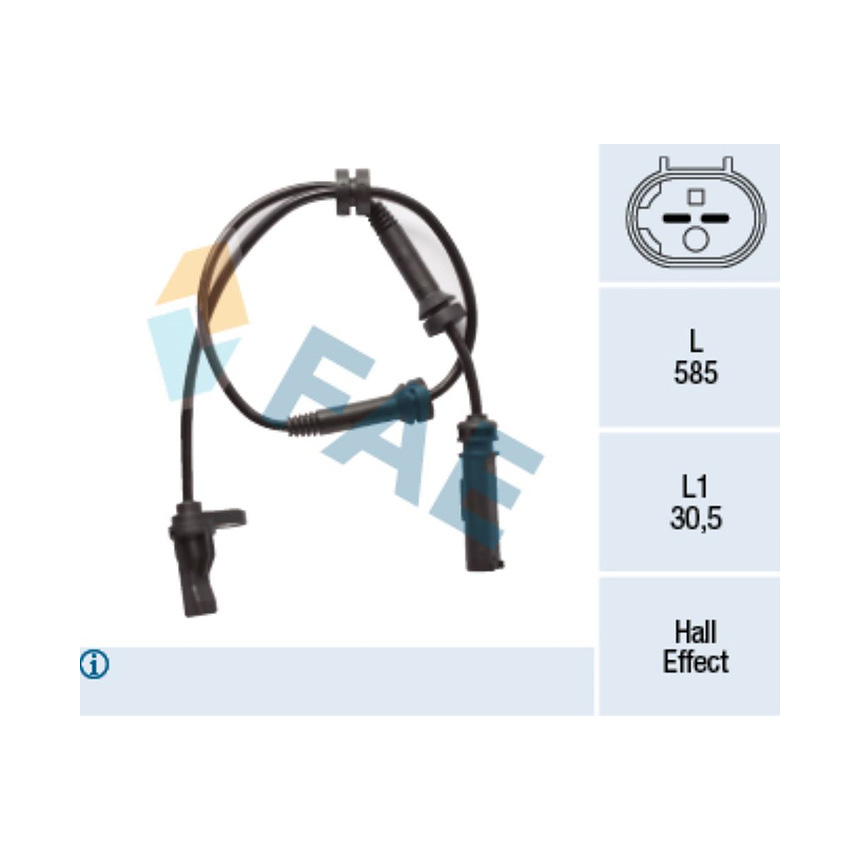 BMW 335i F30 11-15년 FAE 앞쪽 휠스피드센서 U6YU