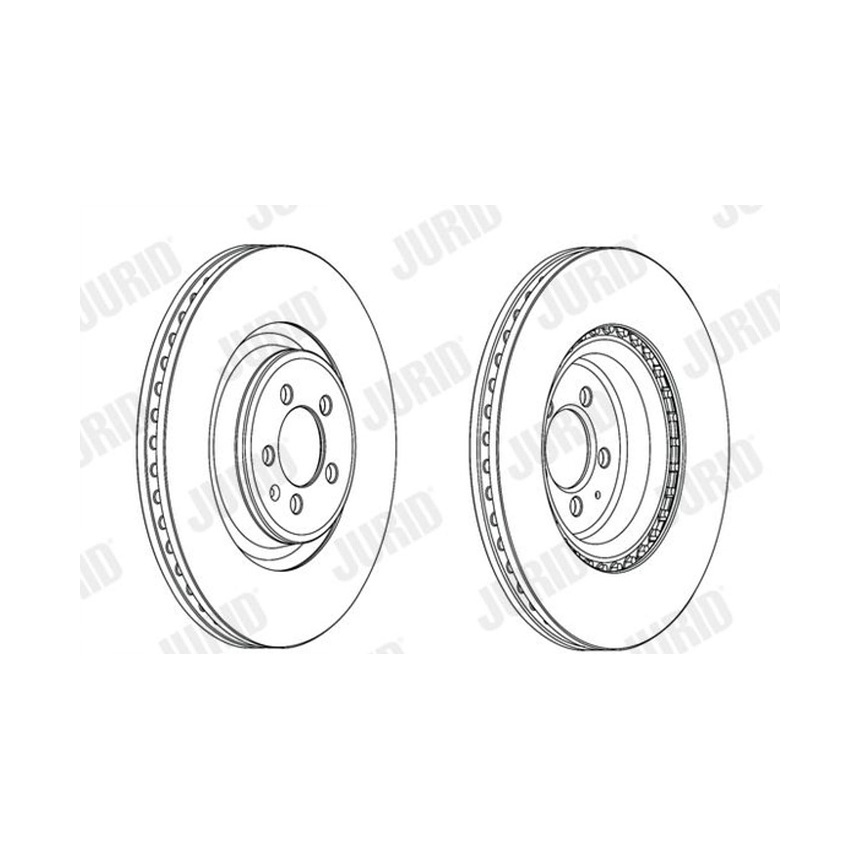아우디 A7 2.0 TFSI 4G 10-18년 JURID 앞세트 브레이크디스크 8JO3