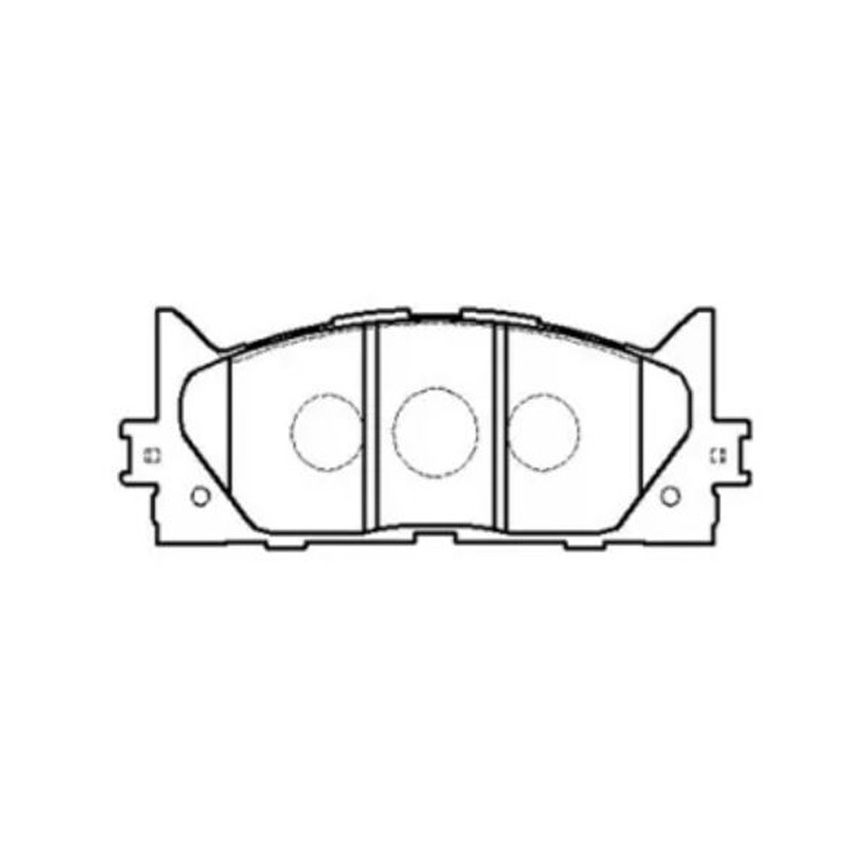 토요타 캠리 3.5 06-11년 AKEBONO 앞쪽 브레이크패드 3L02