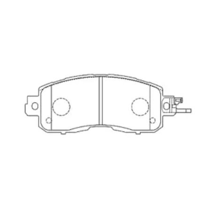 닛산 알티마 2.5 13-현재 AKEBONO 앞쪽 브레이크패드 IKS1