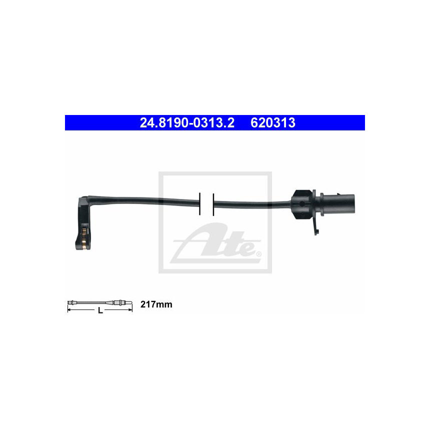 아우디 A7 2.0 TFSI 4G 10-18년 ATE 뒤쪽 브레이크센서 86X4