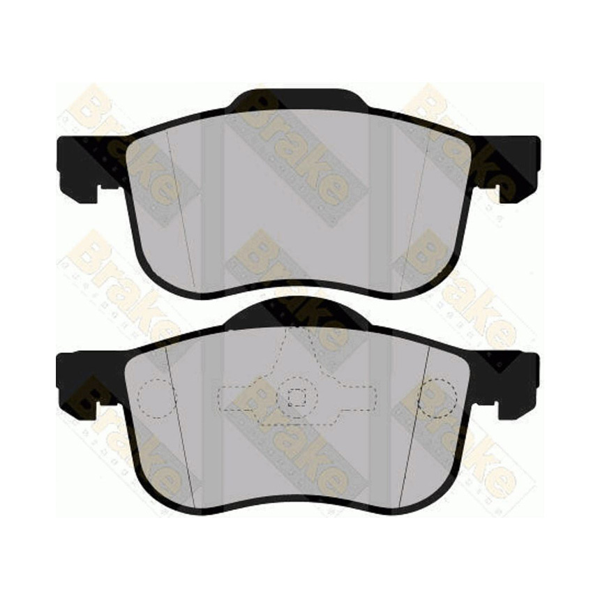 볼보 S60 T 00-10년 BE 앞쪽 브레이크패드 BOHR