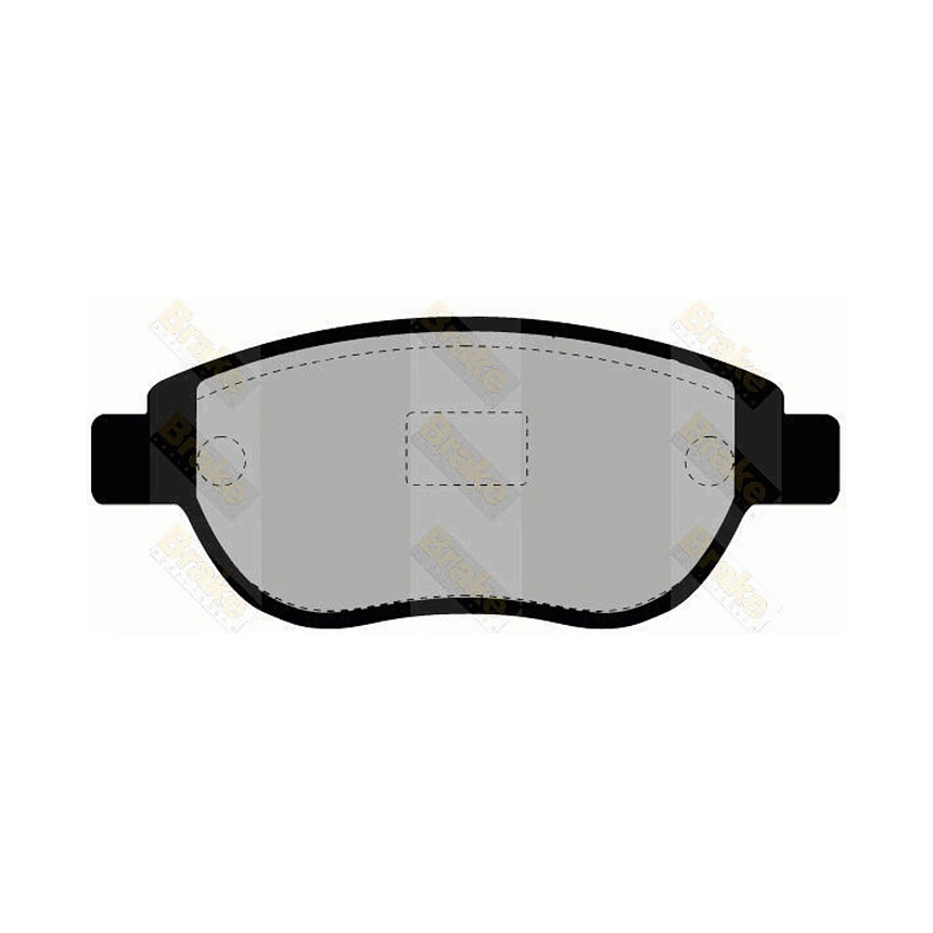 푸조 206 2.0 RC 98-09년 BE 앞쪽 브레이크패드 8CC1