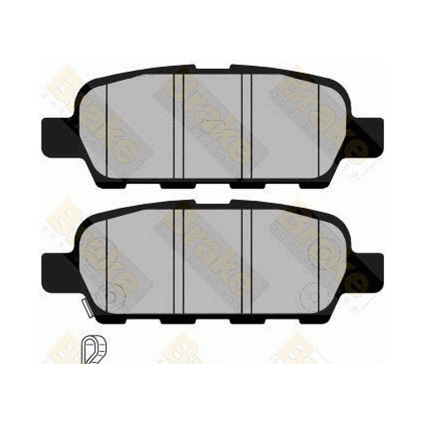 닛산 알티마 3.5 06-13년 BE 뒤쪽 브레이크패드 2BWS