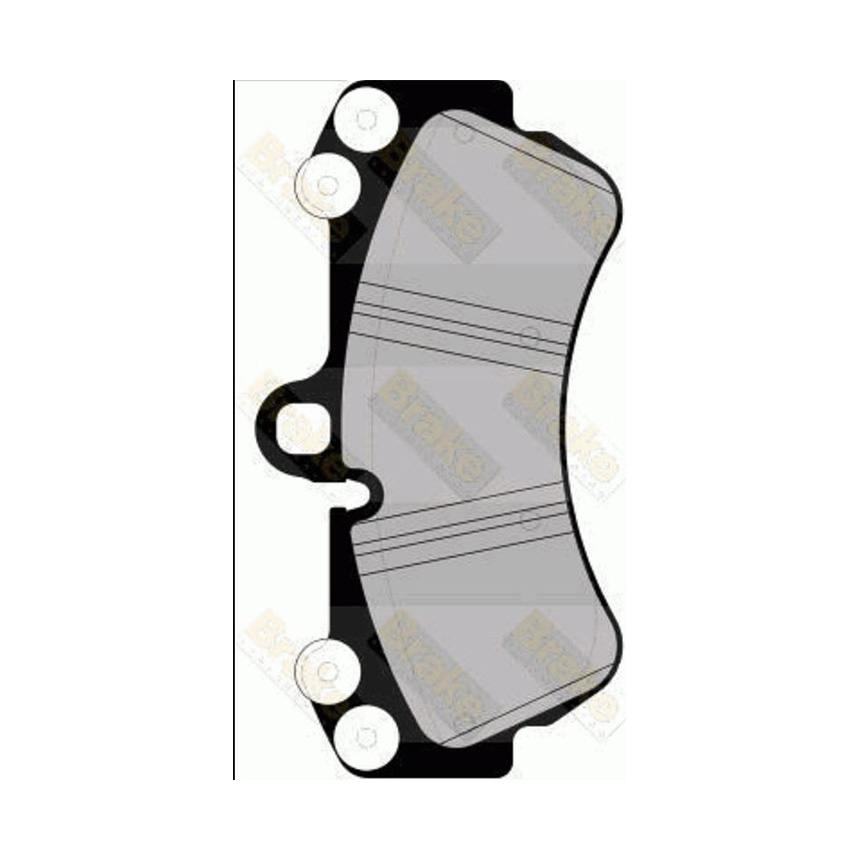 포르쉐 카이엔 3.6 9PA 02-10년 BE 앞쪽 브레이크패드 SUW4