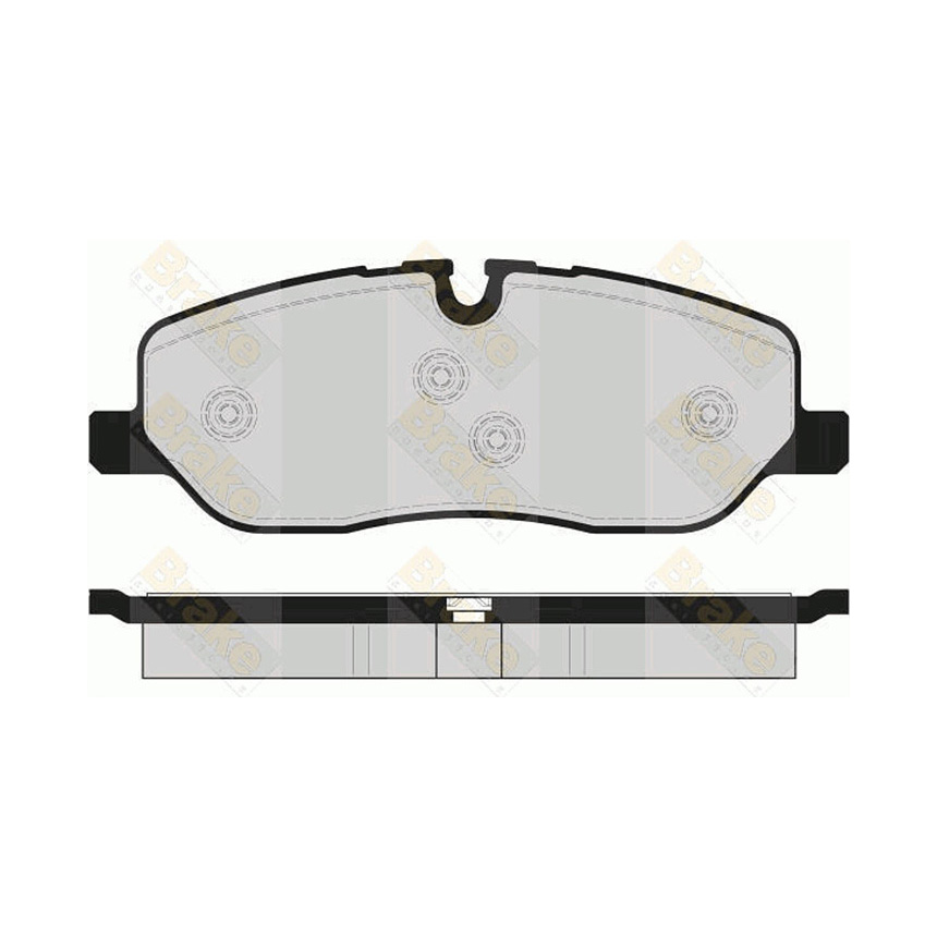 랜드로버 디스커버리 3.0 SDV6 L319 04-18년 BE 앞쪽 브레이크패드 0FEM