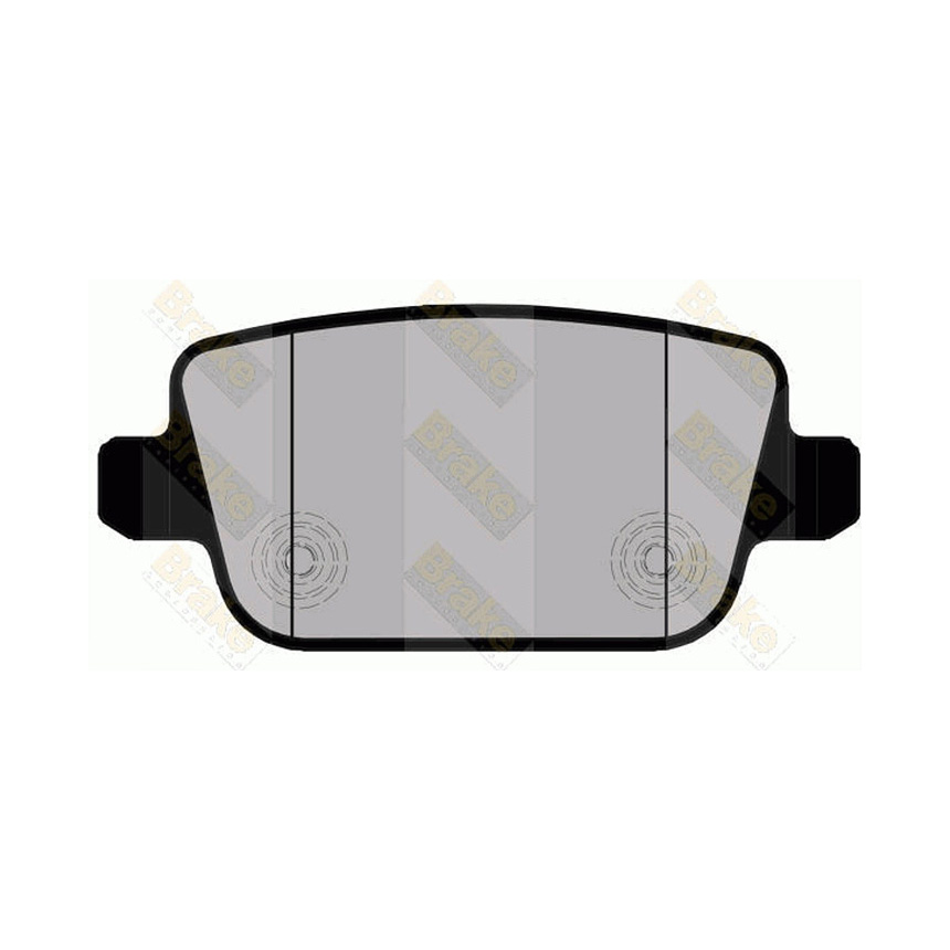 포드 몬데오 2.2 TDCi 07-15년 BE 뒤쪽 브레이크패드 K14L