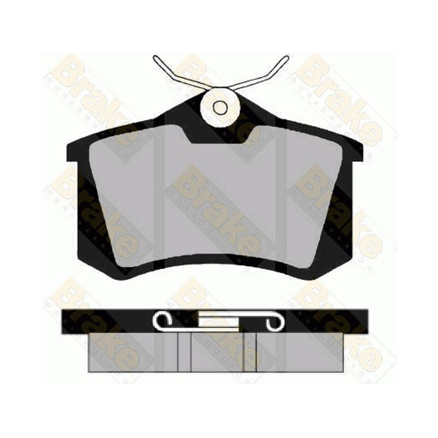 폭스바겐 파사트 4.0 3B3 00-05년 BE 뒤쪽 브레이크패드 1LN3