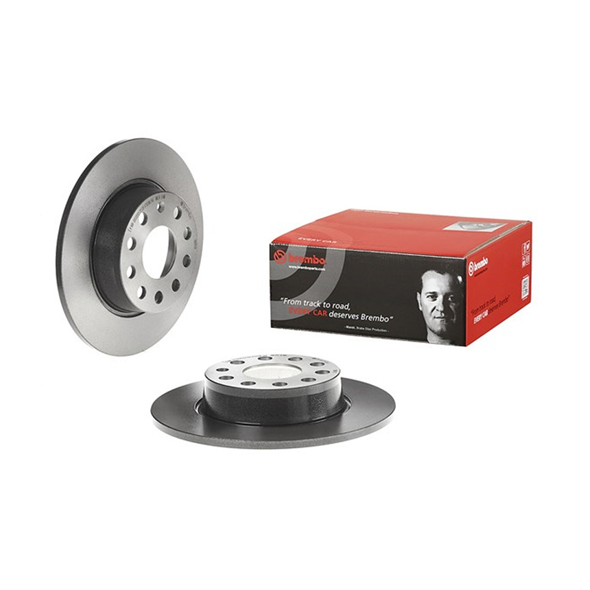 폭스바겐 골프 1.2 TSI 5G1 12-현재 BREMBO 뒤세트 브레이크디스크 S25T