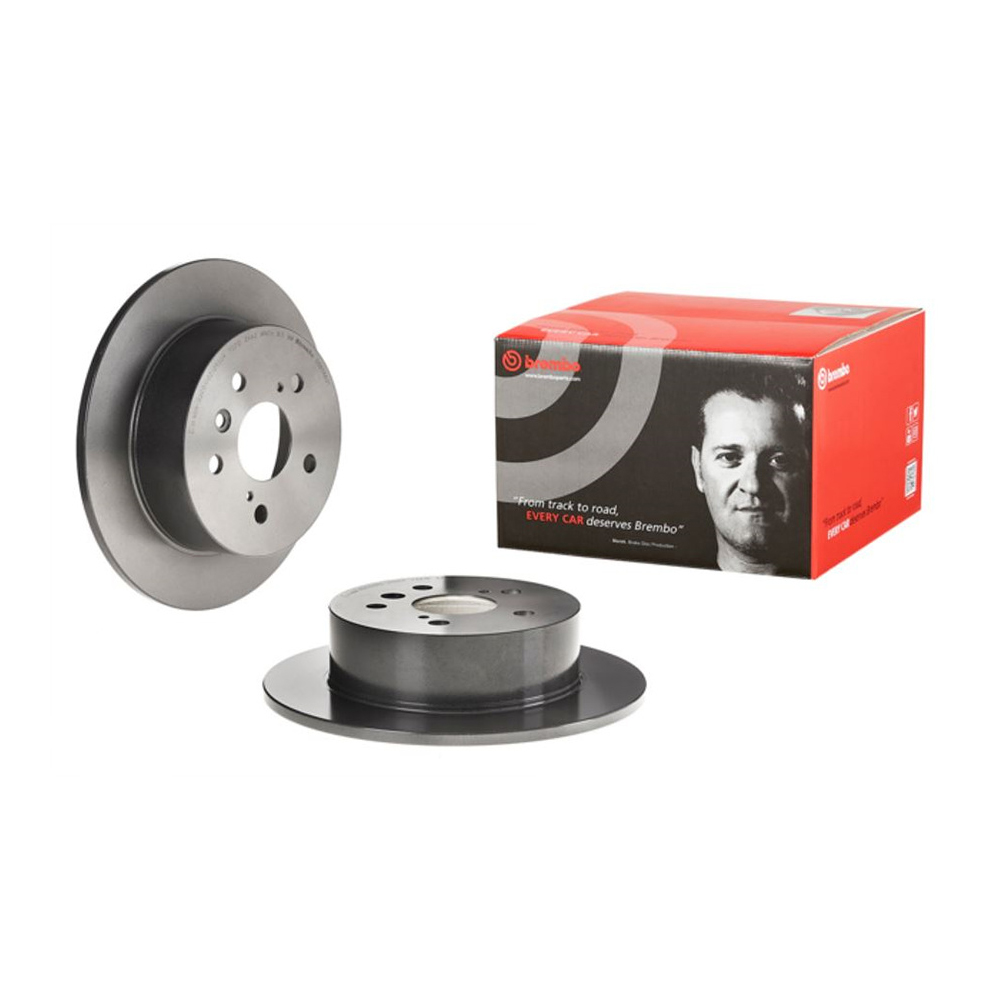 토요타 캠리 3.5 11-현재 BREMBO 뒤세트 브레이크디스크 6H6L