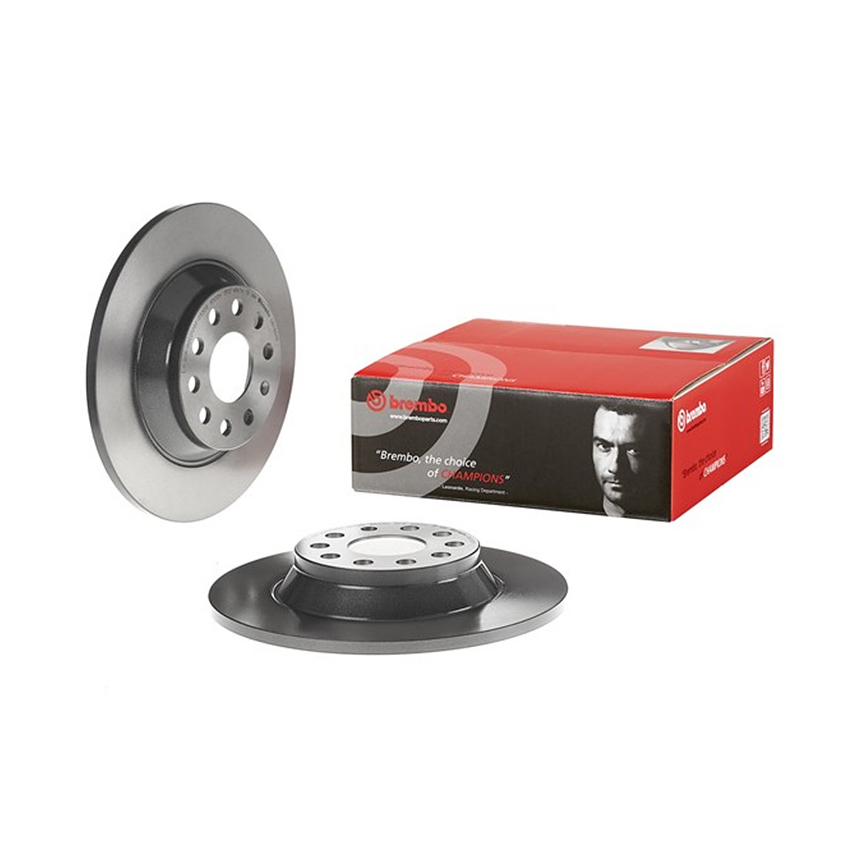 폭스바겐 골프 1.2 TSI 5G1 12-현재 BREMBO 뒤세트 브레이크디스크 4TT6