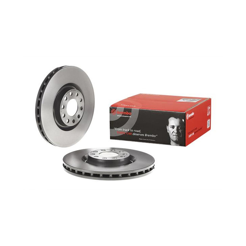 아우디 올로드 2.5 TDI 4B 00-05년 BREMBO 앞세트 브레이크디스크 F6BC