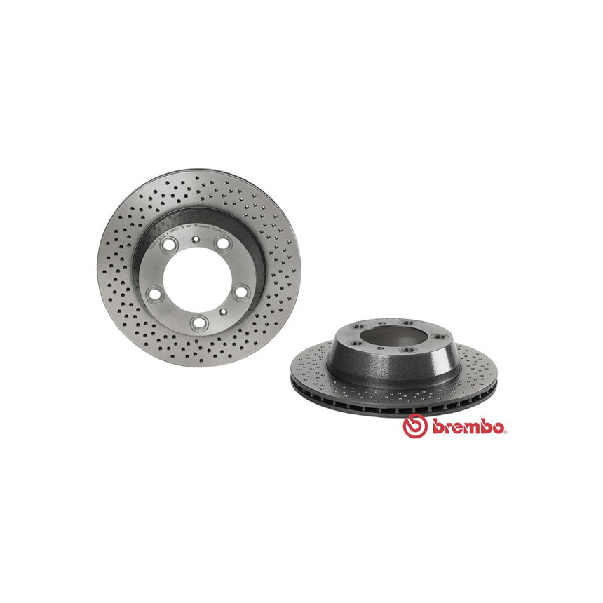 포르쉐 박스터 2.7 987 04-12년 BREMBO 뒤세트 브레이크디스크 I1YC
