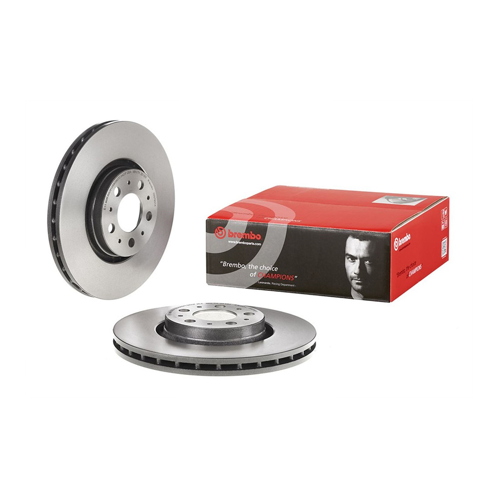볼보 S60 T 00-10년 BREMBO 앞세트 브레이크디스크 OM34