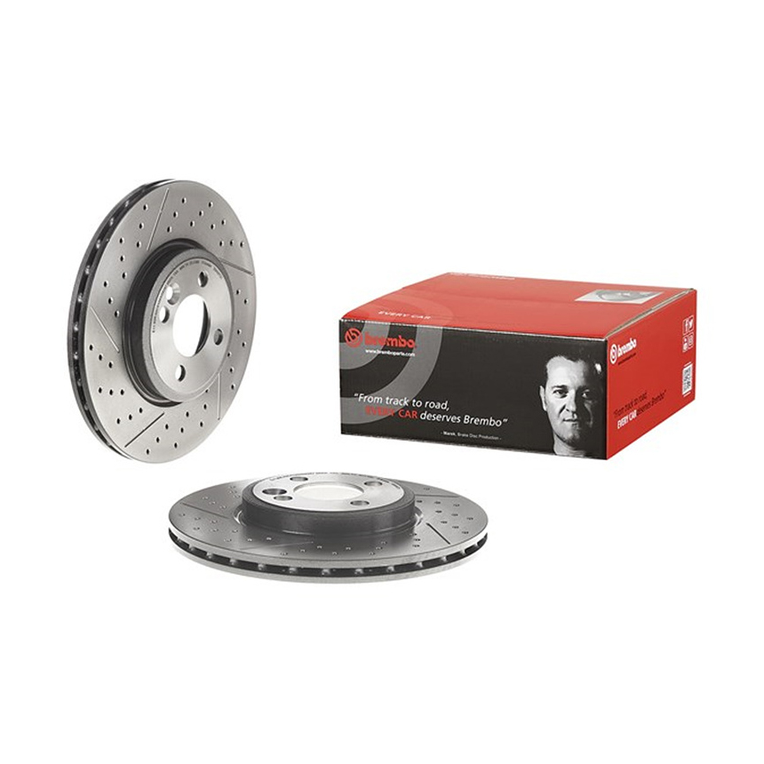 미니 쿠퍼 S JCW R56 06-13년 BREMBO 앞세트 브레이크디스크 N0T6