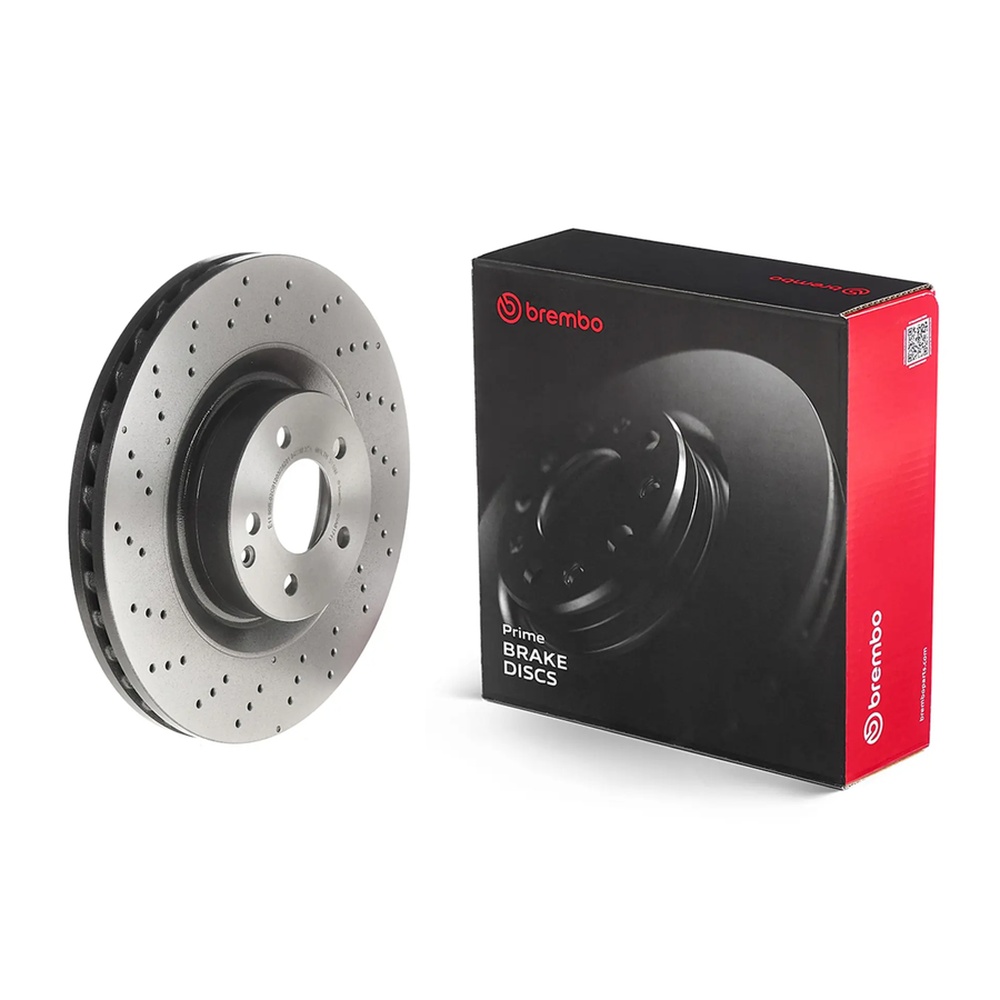 벤츠 S400 Hybrid W221 09-13년 BREMBO 앞세트 브레이크디스크 01Y2
