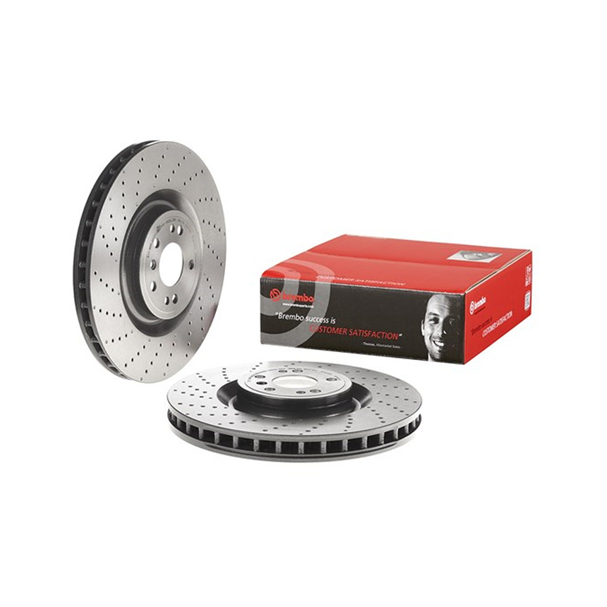 벤츠 GL500 X166 12-15년 BREMBO 앞세트 브레이크디스크 3WV2