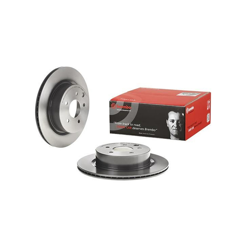 인피니티 QX50 I 13-현재 BREMBO 뒤세트 브레이크디스크 0KNF