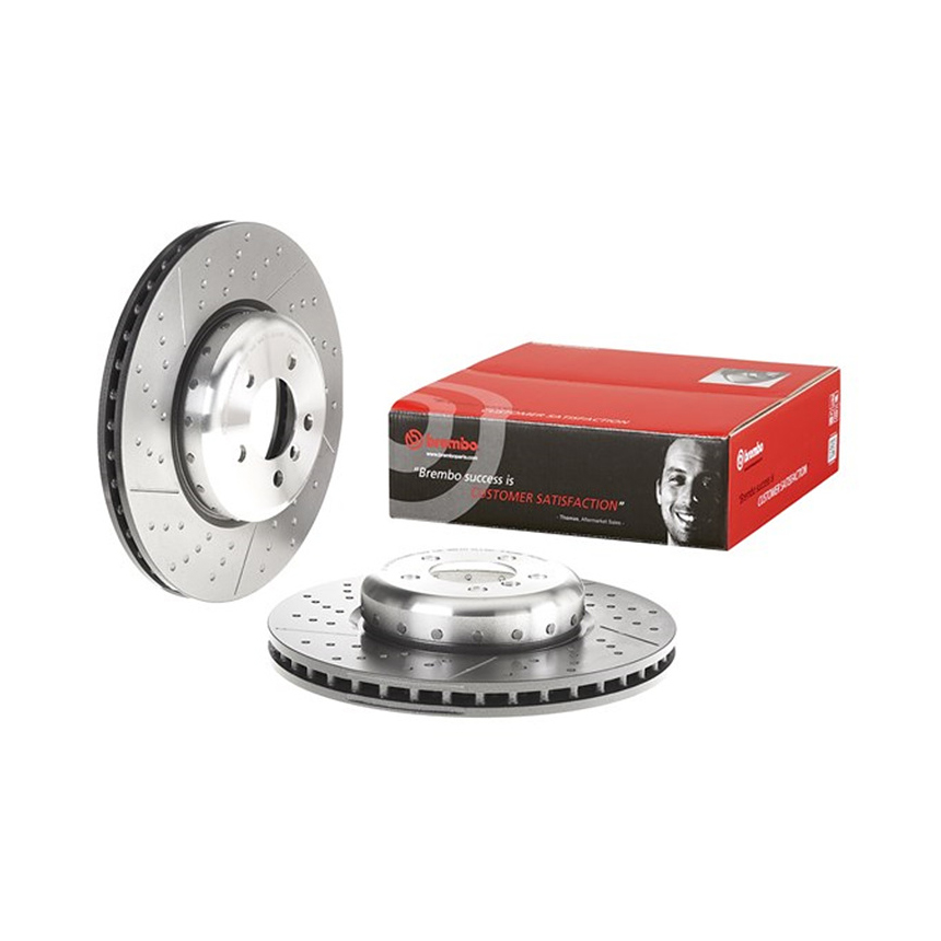 BMW 335i F30 11-15년 BREMBO 앞세트 브레이크디스크 7QE8