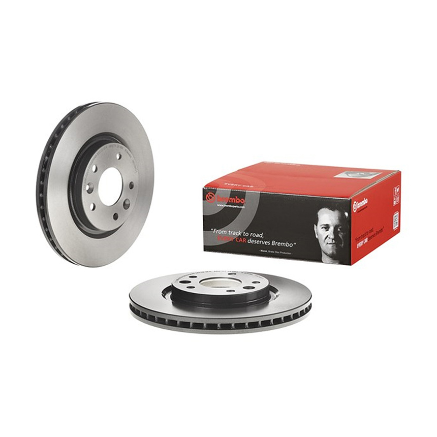 닛산 캐시카이 1.2 DIG-T 13-현재 BREMBO 앞세트 브레이크디스크 OL3F