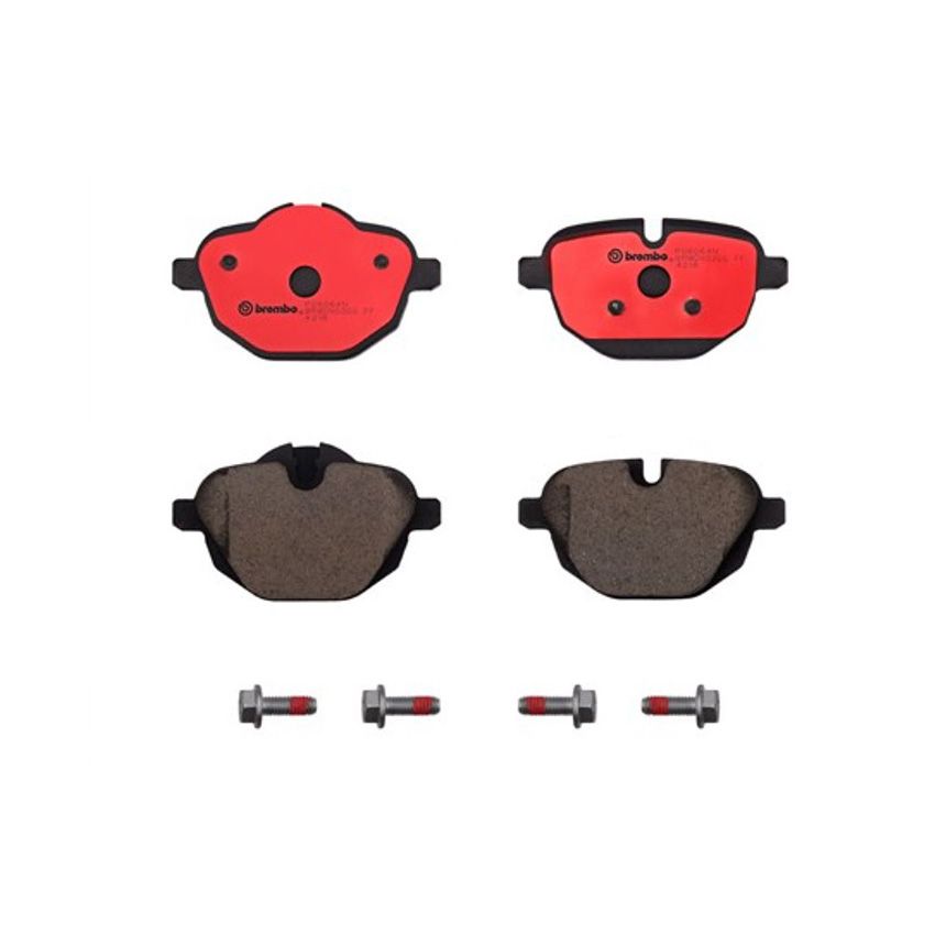 BMW X3 35i F25 10-17년 BREMBO 뒤쪽 세라믹 브레이크패드 B5II