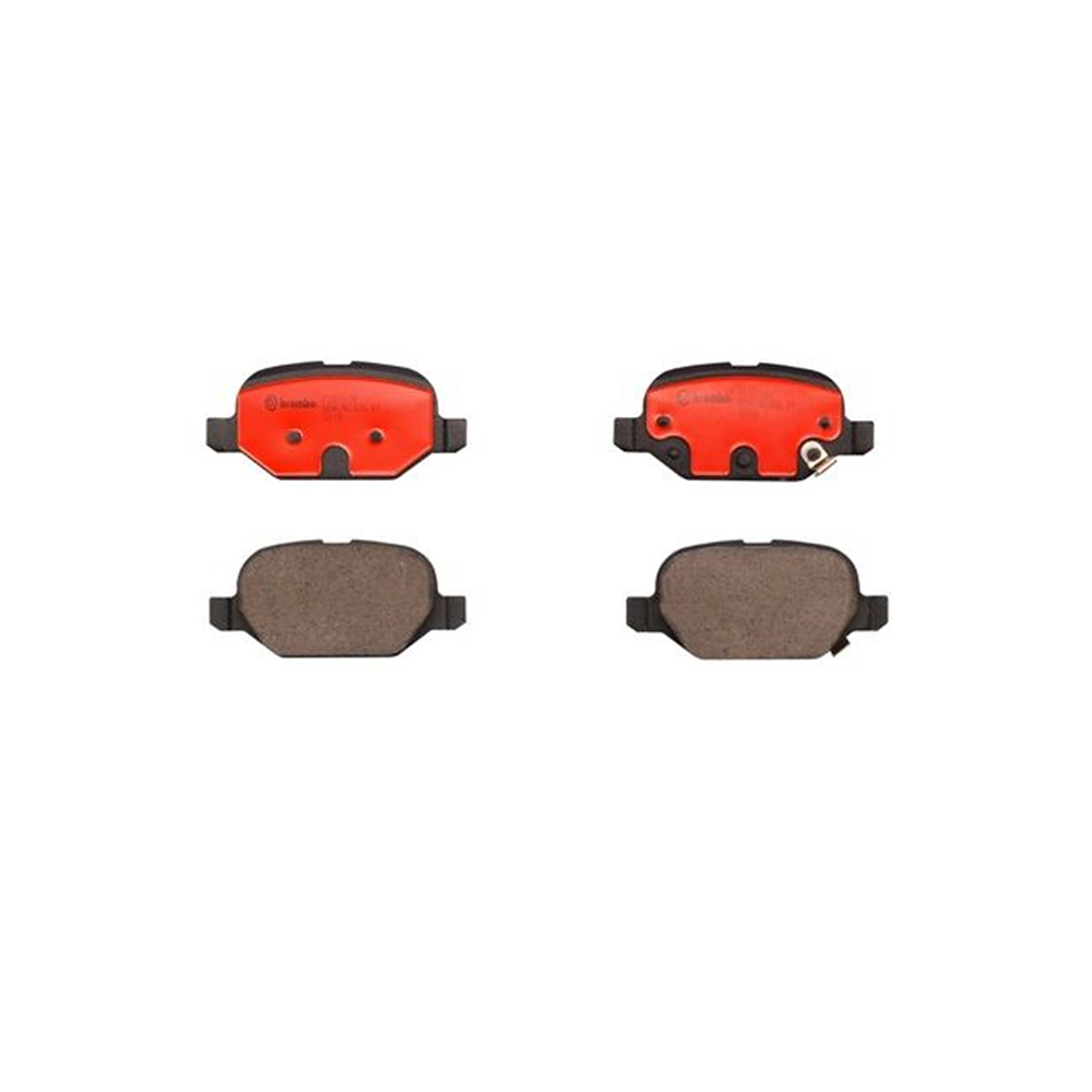 피아트 500 C 0.9 09-현재 BREMBO 뒤쪽 세라믹 브레이크패드 X6HI