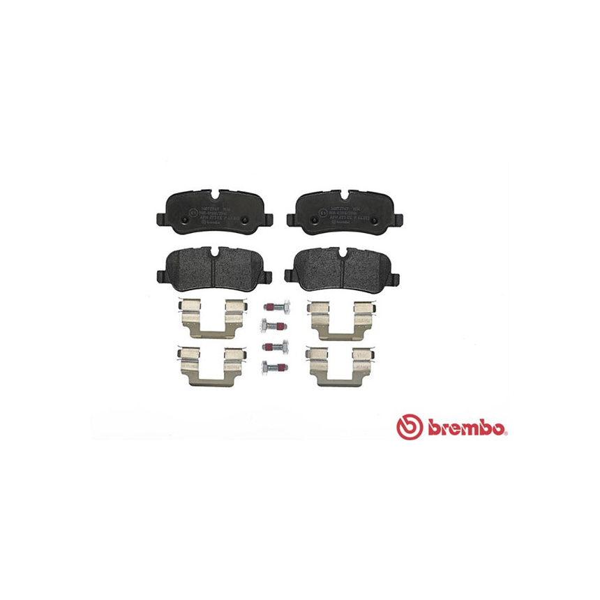 랜드로버 디스커버리 3.0 SDV6 L319 04-18년 BREMBO 뒤쪽 브레이크패드 PP84