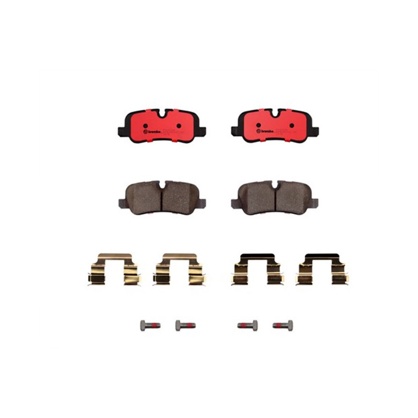 랜드로버 디스커버리 3.0 SDV6 L319 04-18년 BREMBO 뒤쪽 세라믹 브레이크패드 B0CH