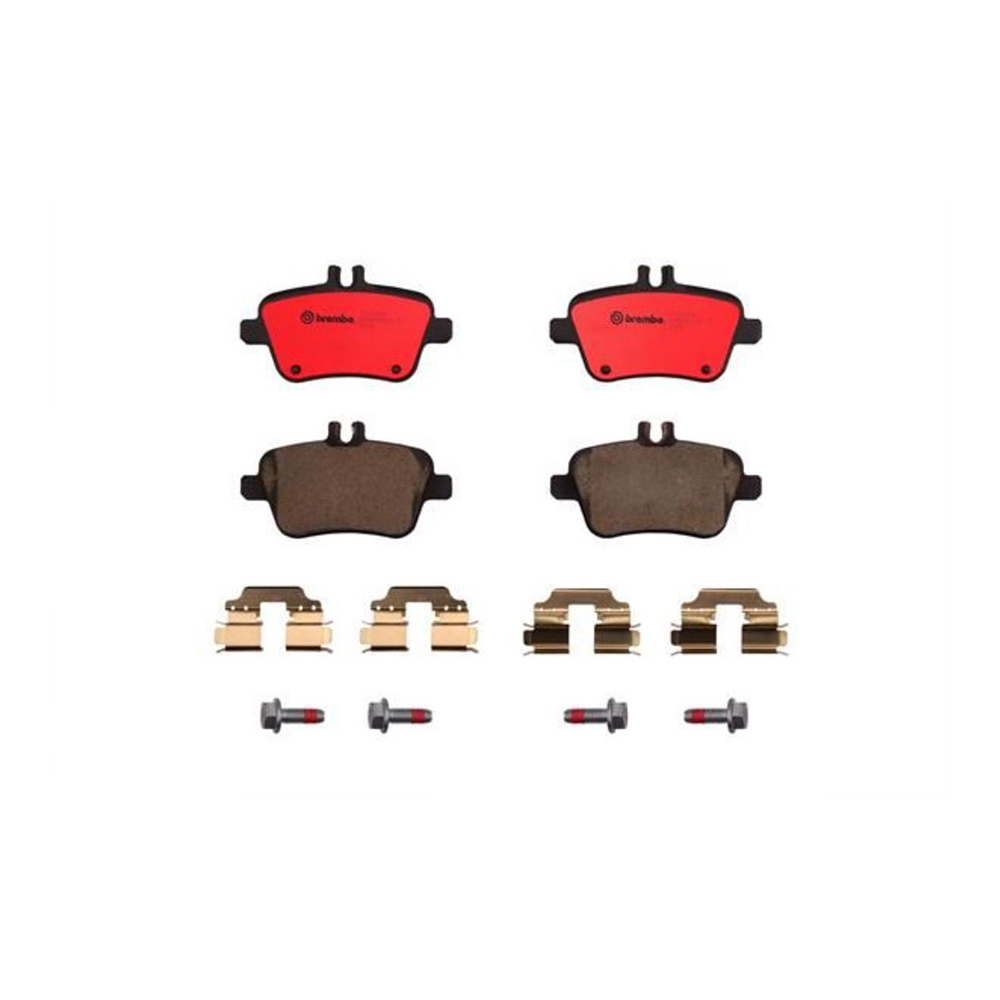 벤츠 B160d W246 13-18년 BREMBO 뒤쪽 세라믹 브레이크패드 D8YF