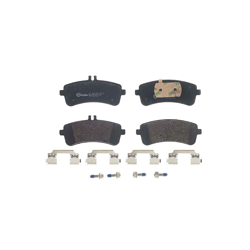 벤츠 SL65 AMG R231 12-현재 BREMBO 뒤쪽 브레이크패드 WQVU