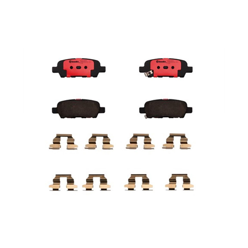 닛산 알티마 3.5 12-17년 BREMBO 뒤쪽 세라믹 브레이크패드 P6B4