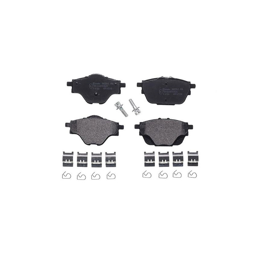 푸조 5008 1.5 BlueHDi 16-현재 BREMBO 뒤쪽 브레이크패드 PE4K