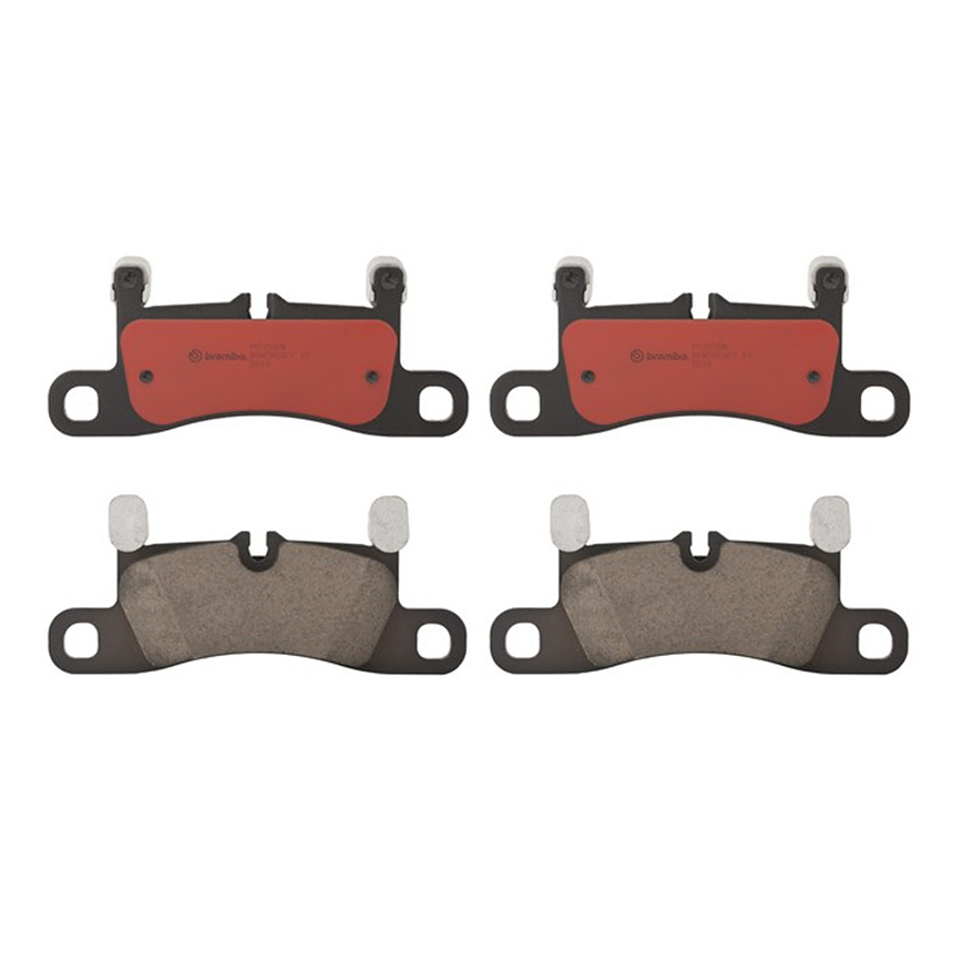 포르쉐 카이엔 3.6 GTS 92A 10-현재 BREMBO 뒤쪽 세라믹 브레이크패드 H3P0