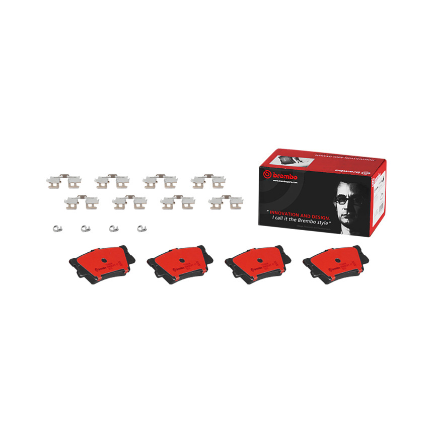 토요타 캠리 3.5 11-현재 BREMBO 뒤쪽 세라믹 브레이크패드 F322