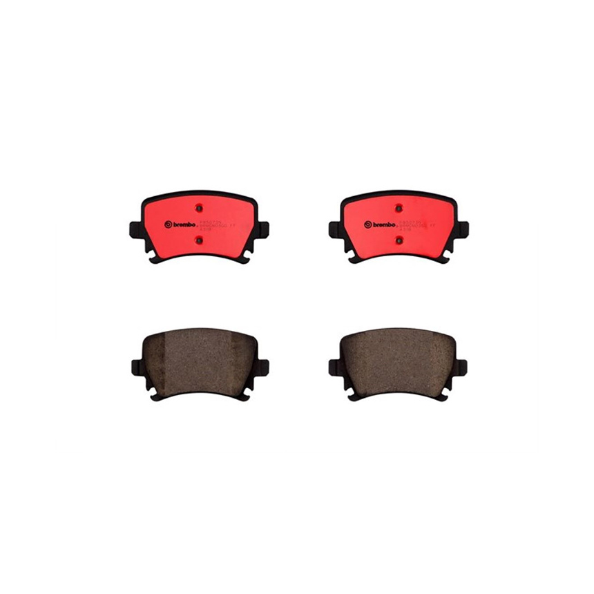 아우디 TT 1.8 TFSI 8J 06-14년 BREMBO 뒤쪽 세라믹 브레이크패드 CQLC