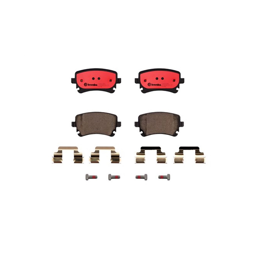 아우디 S4 8E 03-04년 BREMBO 뒤쪽 세라믹 브레이크패드 BKM4