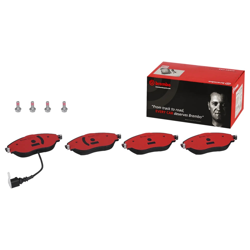 폭스바겐 골프 1.4 GTE Hybrid 5G1 12-현재 BREMBO 앞쪽 브레이크패드 U4HR