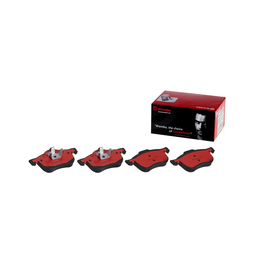 볼보 S60 T 00-10년 BREMBO 앞쪽 세라믹 브레이크패드 6DRO