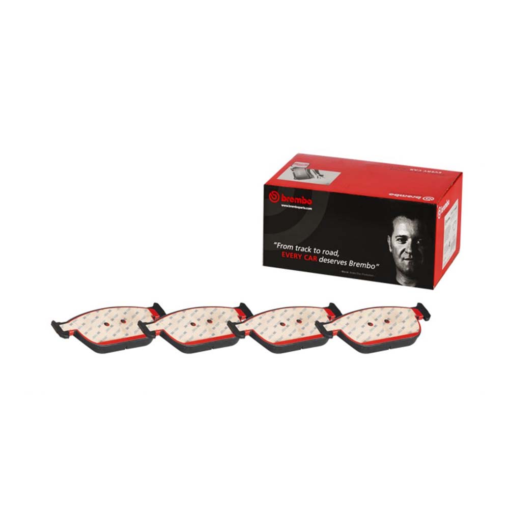 볼보 S90 T8 16-현재 BREMBO 앞쪽 세라믹 브레이크패드 XU8B