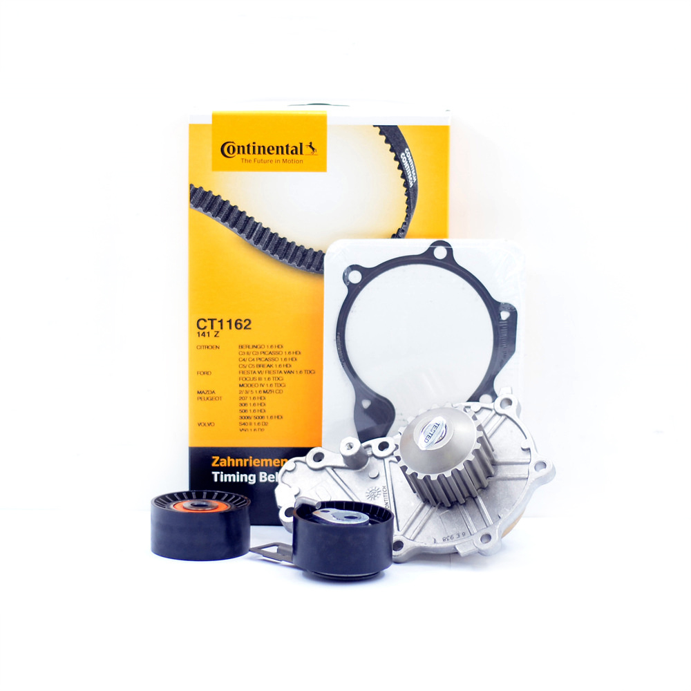 푸조 5008 1.6 HDi 10-17년 CONTINENTAL 워터펌프 타이밍벨트 세트 AOUN