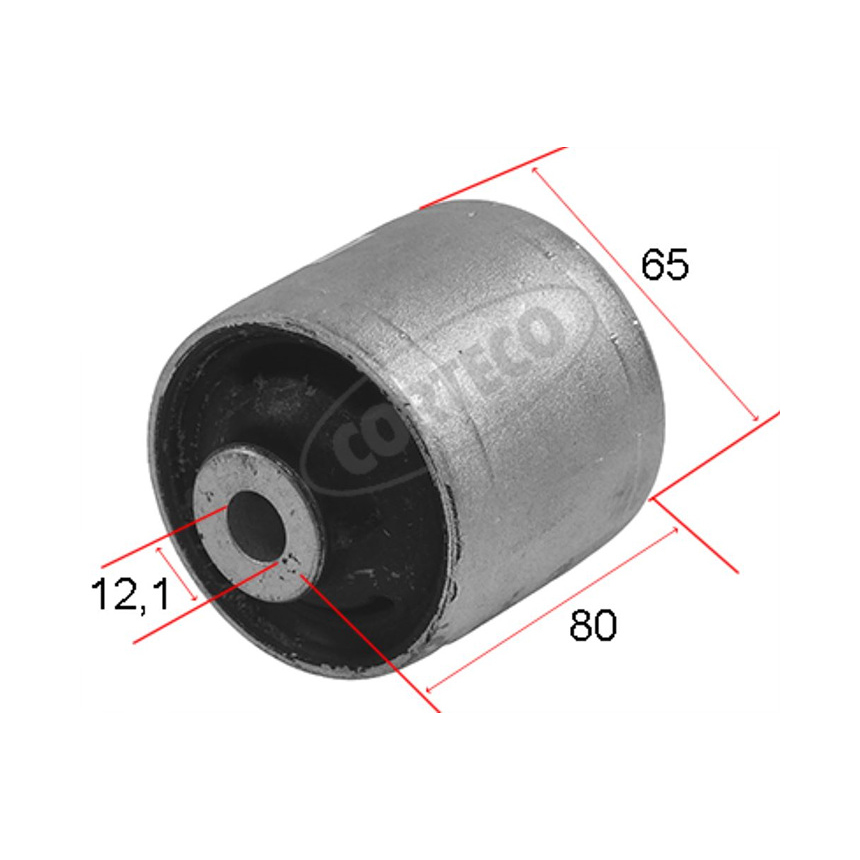 아우디 A4 3.2 FSI 8E 04-08년 CORTECO 앞쪽 로어암 부싱 O1WE