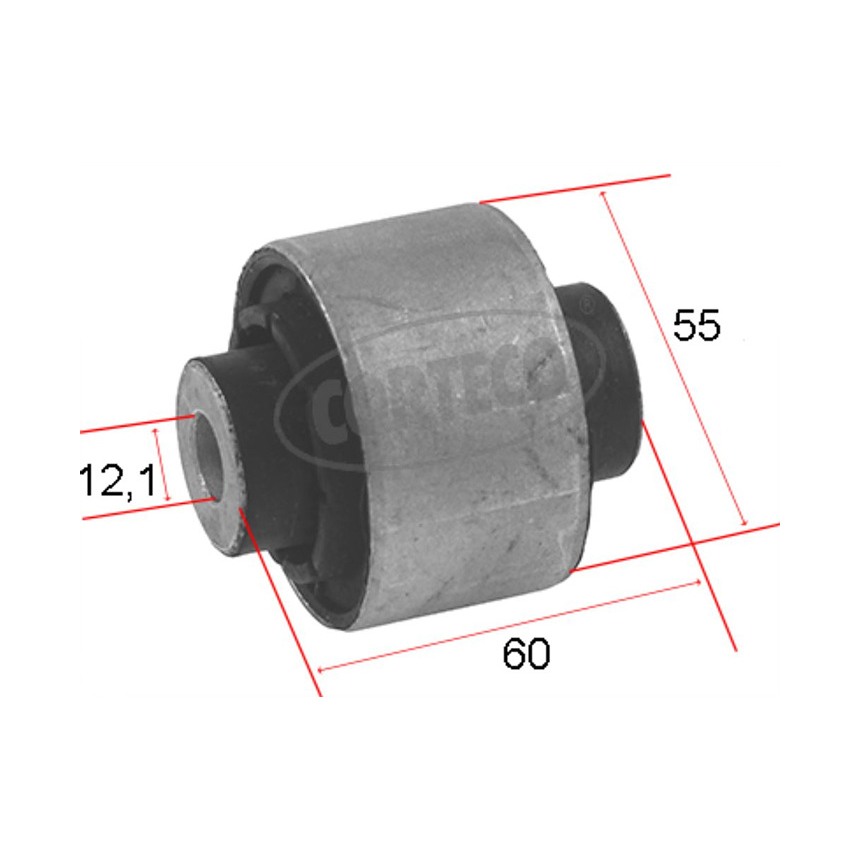 아우디 A6 4.2 FSI 4F 04-11년 CORTECO 앞쪽 로어암 부싱 P7S5
