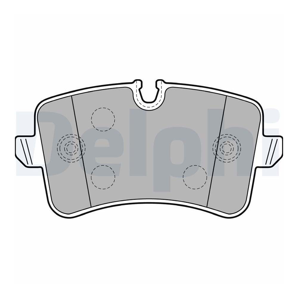아우디 A7 2.0 TFSI 4G 10-18년 DELPHI 뒤쪽 브레이크패드 0D0C