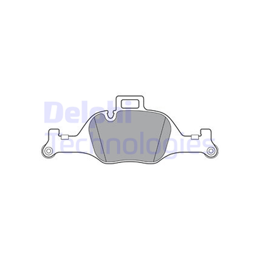 BMW 540i Hybrid G30 16-23년 DELPHI 앞쪽 브레이크패드 PR8X