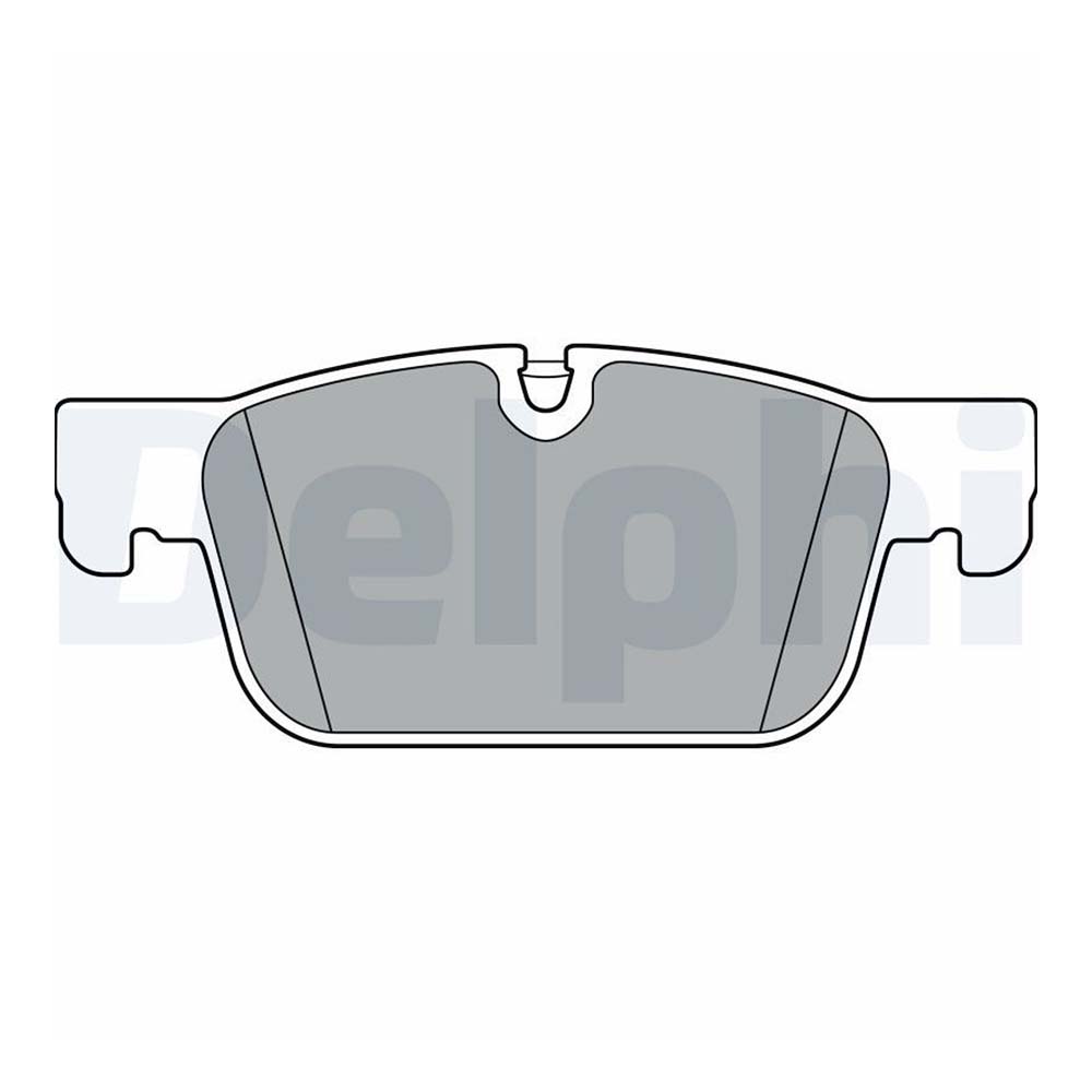 볼보 S90 T8 16-현재 DELPHI 앞쪽 브레이크패드 AWD5