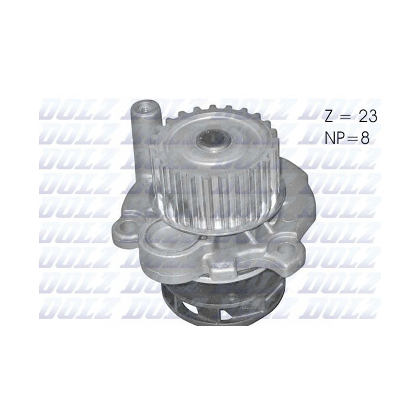 폭스바겐 제타 2.0 162 10-현재 DOLZ 워터펌프 L4OU