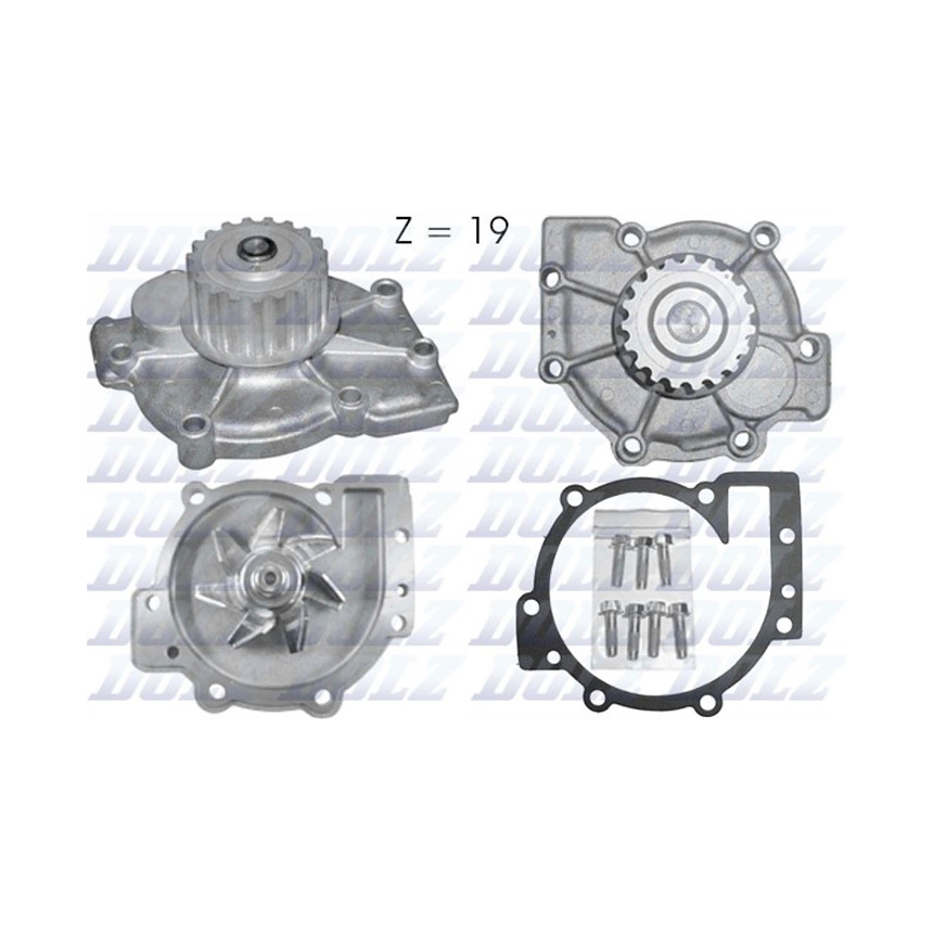볼보 S60 T 10-18년 DOLZ 워터펌프 H5WG