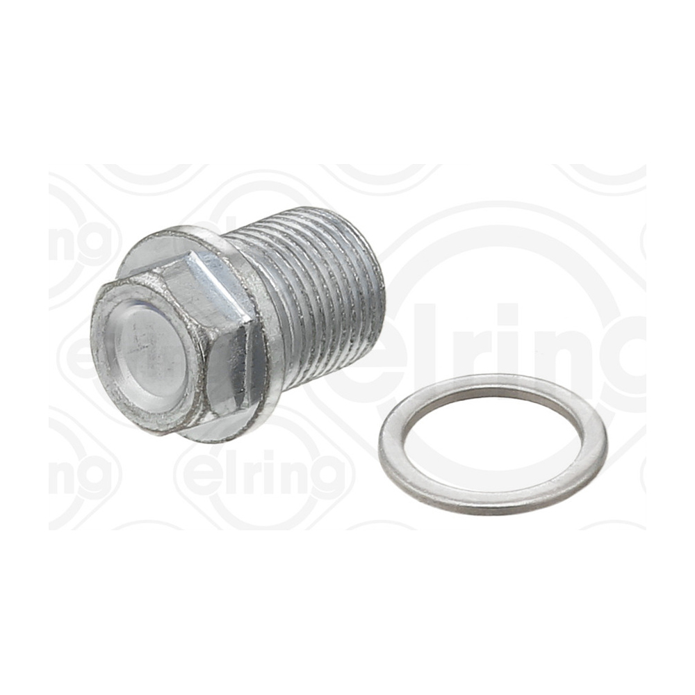 볼보 S60 T 00-10년 ELRING 엔진오일팬 드레인볼트 와셔 세트 1Q2E