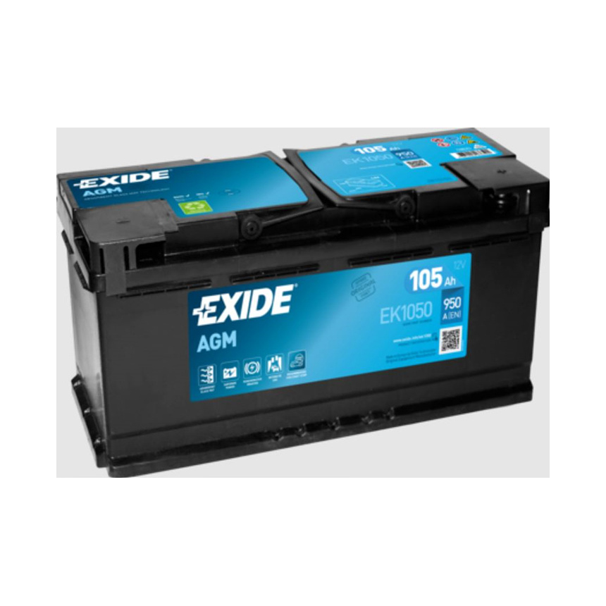 BMW 750d F01 12-15년 EXIDE AGM105 배터리 QDV4