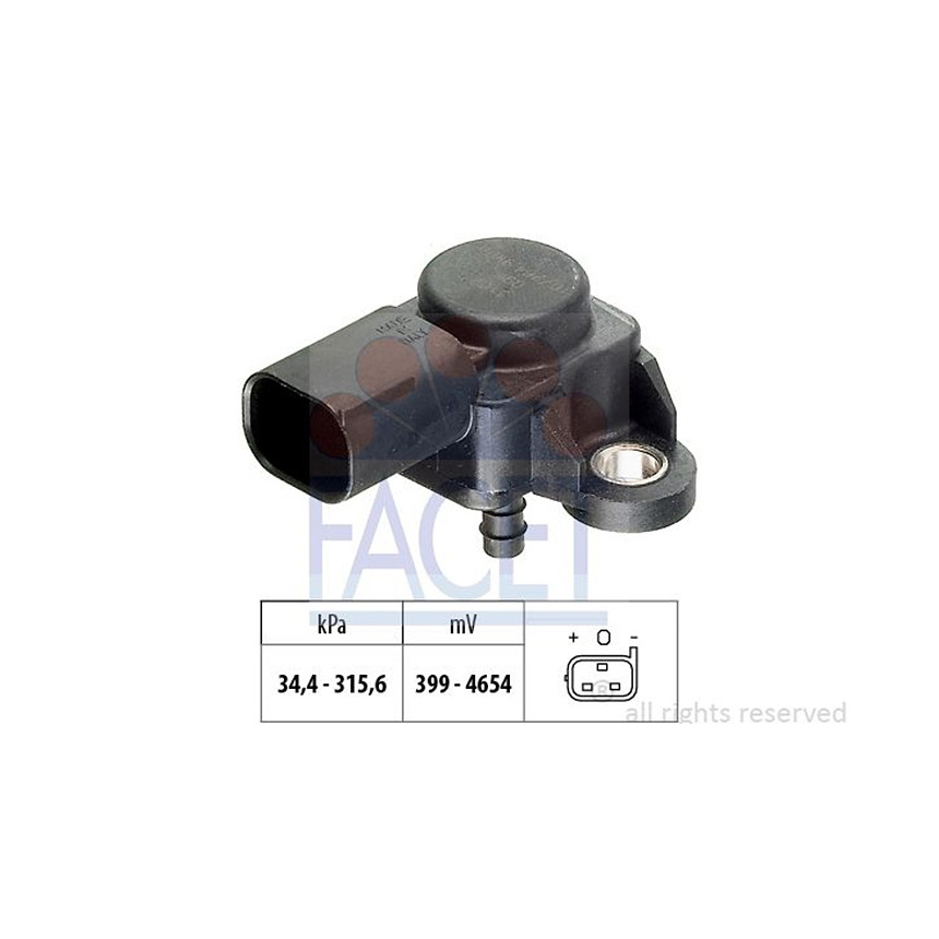 벤츠 A160d W169 04-12년 FACET 맵센서 H36X